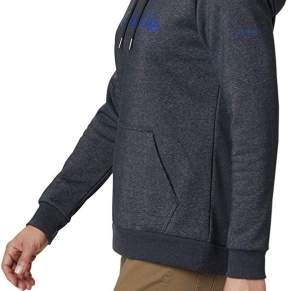 🆕Columbia Women's Logo Hoodie, X-Small - Shark Heather, Brand NEW, Authentic,.. - Picture 4 of 5